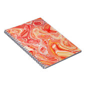 Carnet Arrière - plan psychédélique coloré en interweavi (Côté Droit)