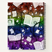 Carnet Arrière - plan Rainbow Books (Dos)