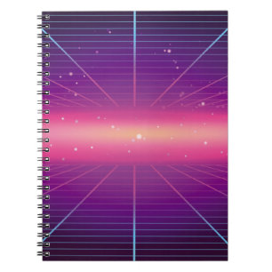 Carnet Arrière - plan rétro abstrait lumineux fait dans l