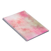 Carnet Arrière - plan rose (Côté Droit)