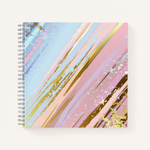 Carnet Arrière - plan rose texturé