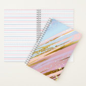 Carnet Arrière - plan rose texturé (À l'intérieur)