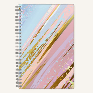 Carnet Arrière - plan rose texturé