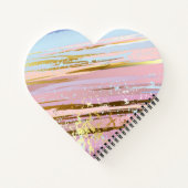 Carnet Arrière - plan rose texturé (Dos)