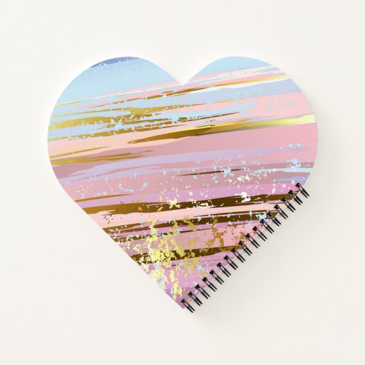 Carnet Arrière - plan rose texturé (Dos)