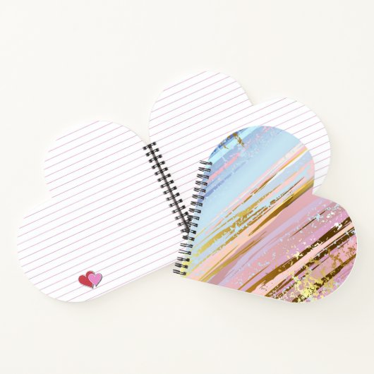 Carnet Arrière - plan rose texturé (Intérieur)