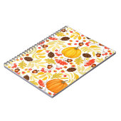 Carnet Arrière - plan sans soudure à l'automne avec citro (Côté gauche)