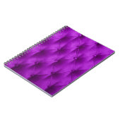 Carnet Arrière - plan textile violet velours violet capit (Côté gauche)