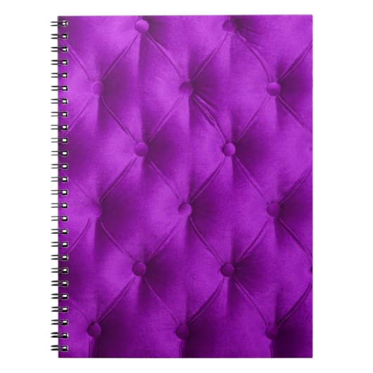 Carnet Arrière - plan textile violet velours violet capit (Devant)