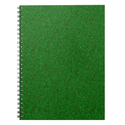 Carnet Arrière - plan texture gazon (Devant)