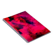 Carnet Arrière - plan texture modèle rouge (Côté Droit)