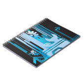 Carnet Arrière - plan tramé technique 3 (Côté gauche)