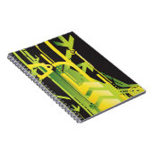 Carnet Arrière - plan tramé technique 4 (Côté Droit)