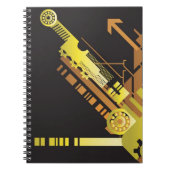 Carnet Arrière - plan tramé technique 5 (Devant)