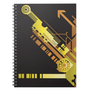 Carnet Arrière - plan tramé technique 5