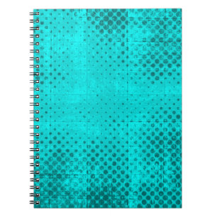 Carnet Arrière - plan turquoise grunge couleur. Elément d