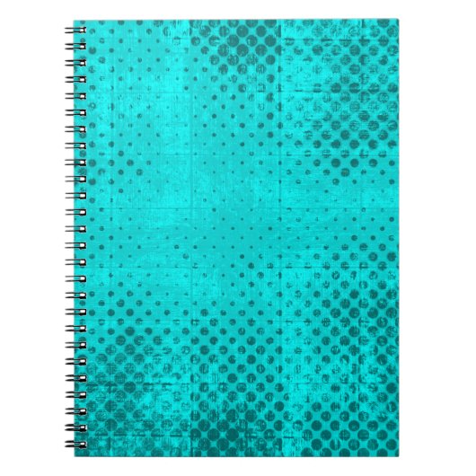Carnet Arrière - plan turquoise grunge couleur. Elément d (Devant)
