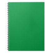 Carnet Arrière - plan vert avec bordure blanche pour Aest (Devant)