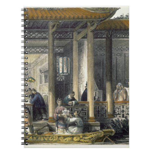 Carnet Arrivée des présents de mariage chez le Residen (Devant)