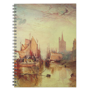 Carnet Arrivée d'un bateau à vapeur par Joseph Turner