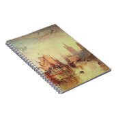 Carnet Arrivée d'un paquebot par Joseph Turner (Côté Droit)