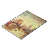 Carnet Arrivée d'un paquebot par Joseph Turner (Côté gauche)