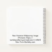 Carnet Arrivée en soirée - Une scène de rue Steampunk (Dos)