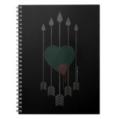 Carnet Arrow | Arrows Shot Through Heart (Devant)