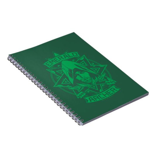 Carnet Arrow | Emerald Archer Graphic (Côté Droit)