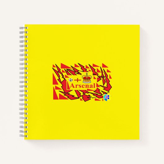 Carnet Arsenal 11 Bloc-notes en spirale (Devant)