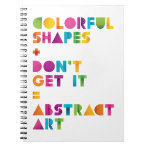 Carnet Art abstrait