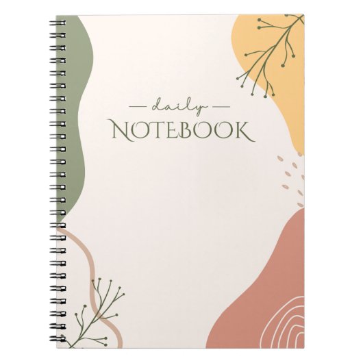 Carnet art Abstrait (Devant)