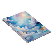 Carnet Art Abstrait avec thème ciel (Côté Droit)