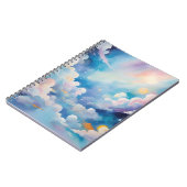 Carnet Art Abstrait avec thème ciel (Côté gauche)