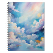 Carnet Art Abstrait avec thème ciel (Devant)