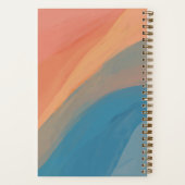 Carnet Art Abstrait coloré Personnalisé (Verso)