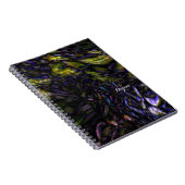 Carnet Art Abstrait Couleur moderne éclaboussure Artistiq (Côté Droit)