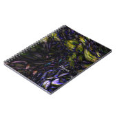 Carnet Art Abstrait Couleur moderne éclaboussure Artistiq (Côté gauche)