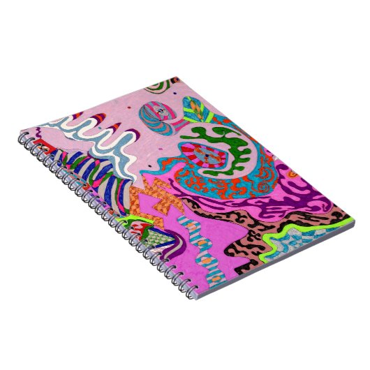 Carnet Art Abstrait "Expression fantastique" (Côté Droit)