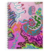 Carnet Art Abstrait "Expression fantastique" (Devant)