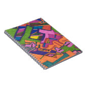 Carnet Art Abstrait "géométrique" (Côté Droit)