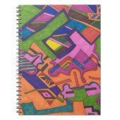 Carnet Art Abstrait "géométrique" (Devant)