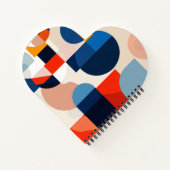 Carnet Art Abstrait géométrique du milieu du siècle scand (Dos)