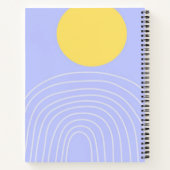 Carnet art abstrait moderne (Dos)