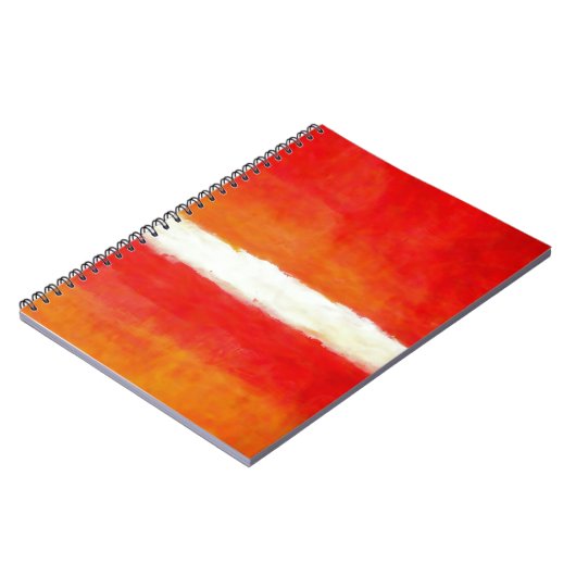 Carnet Art Abstrait moderne - Style Rothko (Côté gauche)