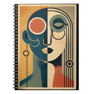 Carnet Art abstrait non conformiste du milieu du XXe sièc