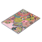 Carnet Art Abstrait "Pink Mood" (Côté gauche)