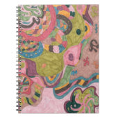 Carnet Art Abstrait "Pink Mood" (Devant)