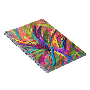 Carnet Art abstrait scintillant, lumineux, moderne