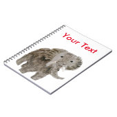 Carnet Art animal sauvage, Eléphant sur mesure (Côté gauche)